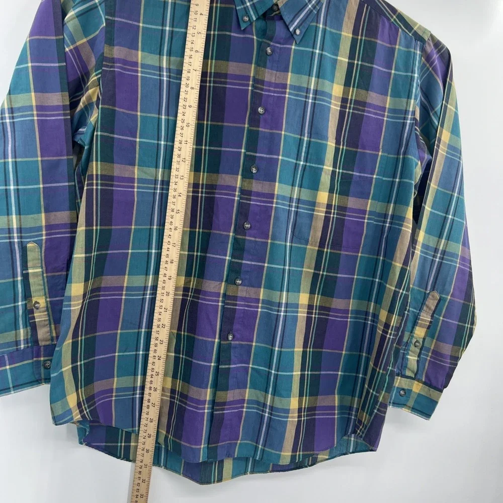 LEVI'S Colorgraphs Mens Long sleeve Button Shirt Plaid Size‎ XL